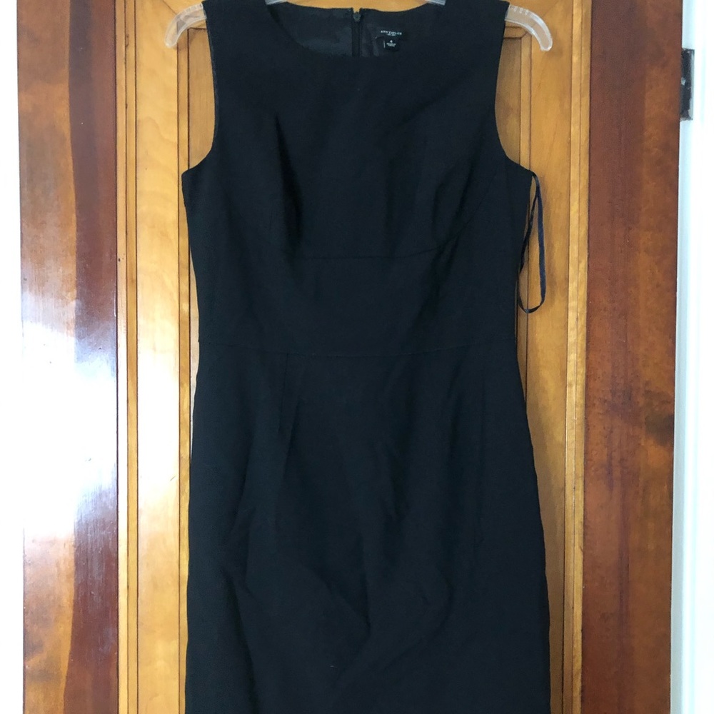 Knee length black Ann Taylor dress